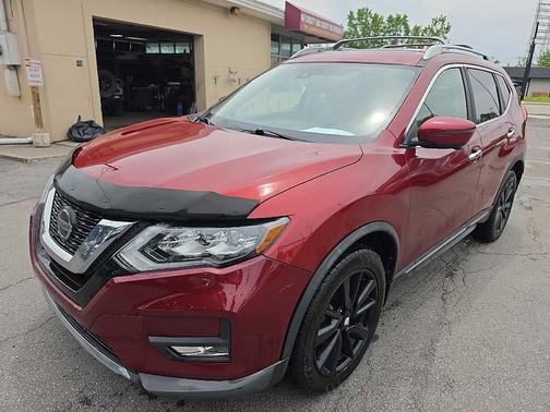 Red 2020 Nissan Rogue S