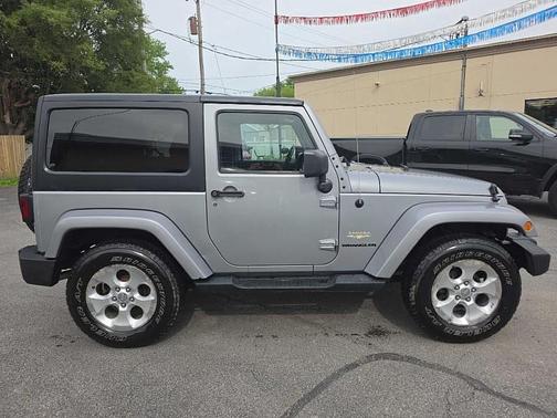 Silver 2015 Jeep Wrangler Sahara