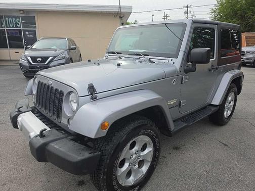 Silver 2015 Jeep Wrangler Sahara