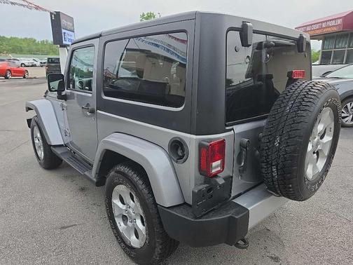 Silver 2015 Jeep Wrangler Sahara