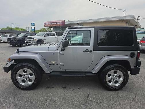 Silver 2015 Jeep Wrangler Sahara