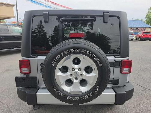 Silver 2015 Jeep Wrangler Sahara