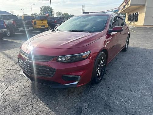 Red 2017 Chevrolet Malibu 1LT