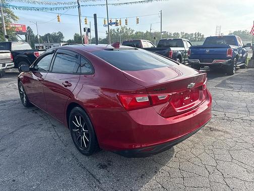 Red 2017 Chevrolet Malibu 1LT