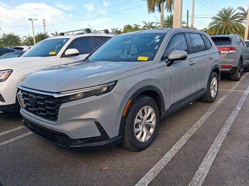 Gray 2024 Honda CR-V LX