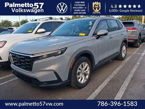 Gray 2024 Honda CR-V LX