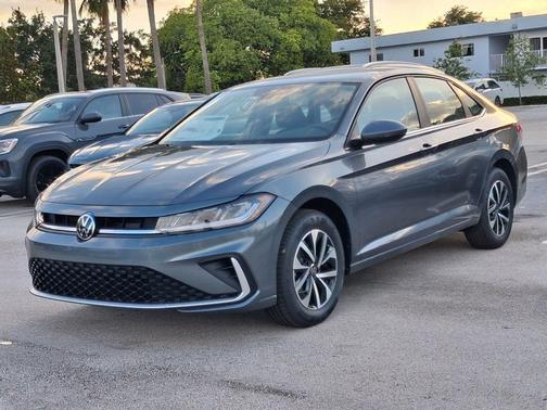 Platinum Gray Metallic 2026 Volkswagen Jetta 1.5T S