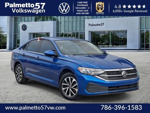 Rising Blue Metallic 2023 Volkswagen Jetta 1.5T S