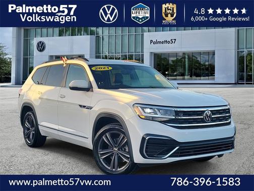 2021 Volkswagen Atlas 3.6 V6 SE w/ Technology R-Line