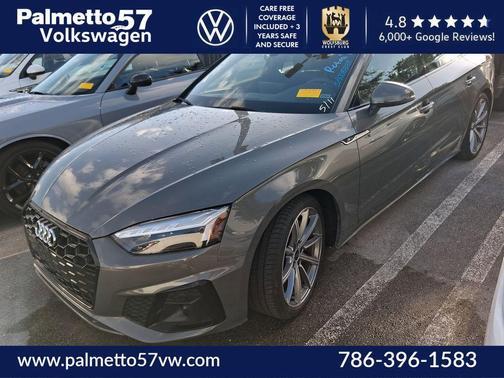 Chronos Gray Metallic 2025 Audi A5 Sportback 45 S line quattro Premium
