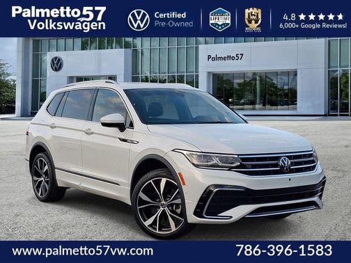 Oryx White Pearl Effect 2022 Volkswagen Tiguan 2.0T SEL R-Line