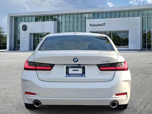 White Metallic 2025 BMW 330 i