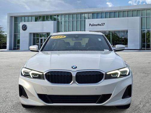 White Metallic 2025 BMW 330 i