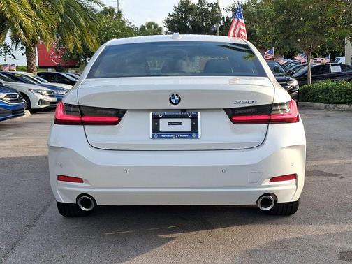White Metallic 2025 BMW 330 i