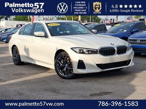 White Metallic 2025 BMW 330 i