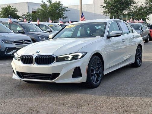 White Metallic 2025 BMW 330 i
