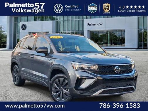 Platinum Gray Metallic 2022 Volkswagen Taos 1.5T S