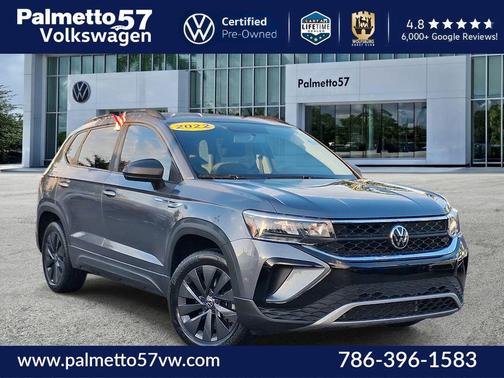 Platinum Gray Metallic 2022 Volkswagen Taos 1.5T S