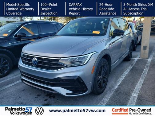 2022 Volkswagen Tiguan 2.0T SE R-Line Black