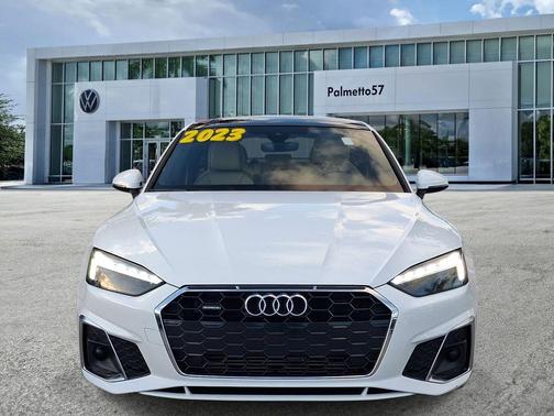 Ibis White 2023 Audi A5 45 S line quattro Premium