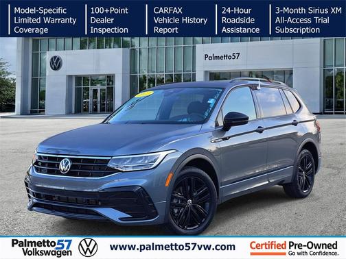 2022 Volkswagen Tiguan 2.0T SE R-Line Black