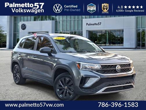 Platinum Gray Metallic 2022 Volkswagen Taos 1.5T S