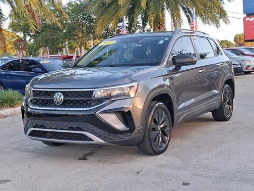 Platinum Gray Metallic 2022 Volkswagen Taos 1.5T S