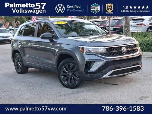Platinum Gray Metallic 2022 Volkswagen Taos 1.5T S