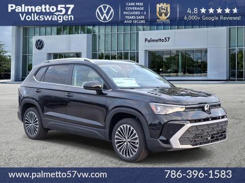 Deep Black Pearl 2026 Volkswagen Taos 1.5T SE