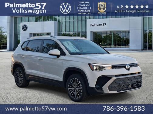 Pure White 2026 Volkswagen Taos 1.5T SE