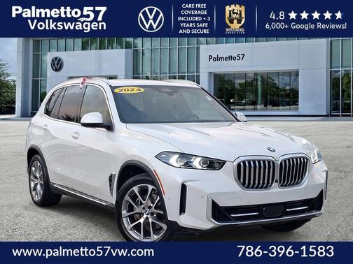 White Metallic 2024 BMW X5 sDrive40i