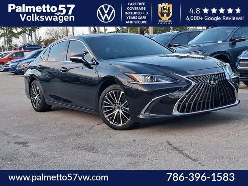 Black 2025 Lexus ES 350 350