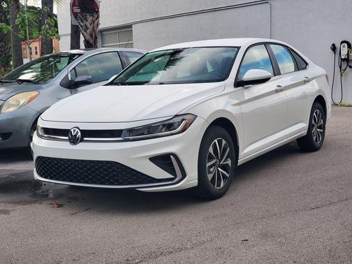 Pure White 2026 Volkswagen Jetta 1.5T S
