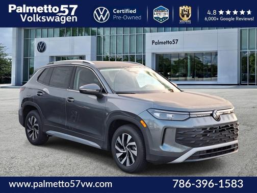 Platinum Gray Metallic 2026 Volkswagen Tiguan 2.0T S