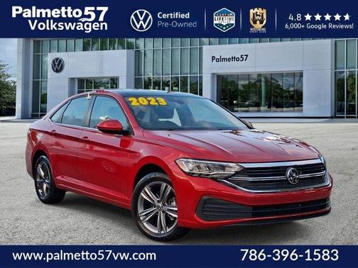 Kings Red 2023 Volkswagen Jetta 1.5T SE