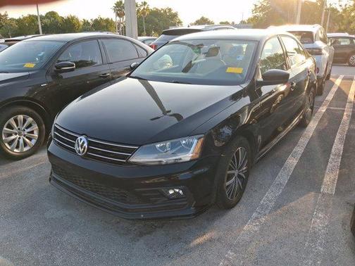 Black 2018 Volkswagen Jetta 1.4T Wolfsburg Edition