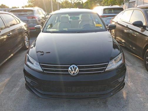 Black 2018 Volkswagen Jetta 1.4T Wolfsburg Edition