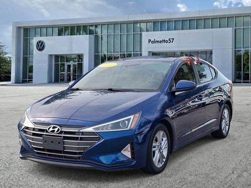 Lakeside Blue 2020 Hyundai ELANTRA SEL