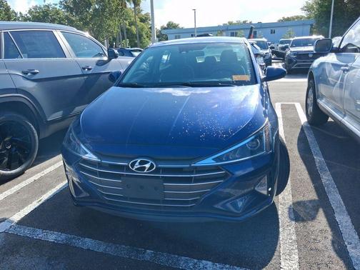 Lakeside Blue 2020 Hyundai ELANTRA SEL