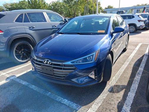 Lakeside Blue 2020 Hyundai ELANTRA SEL