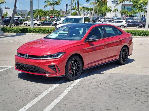 Kings Red W/Deep Black Roof 2026 Volkswagen Jetta GLI 2.0T Autobahn