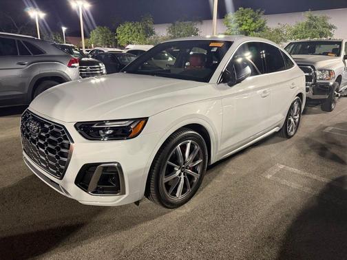 Glacier White Metallic 2025 Audi SQ5 3.0T Premium Plus