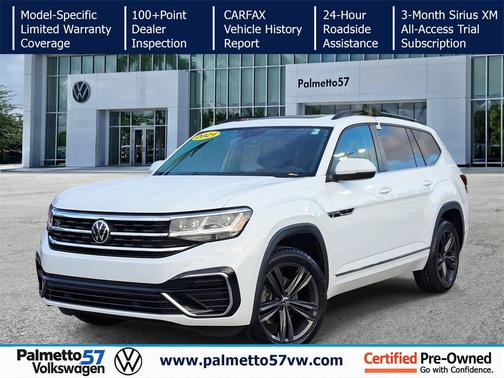 2021 Volkswagen Atlas 3.6 V6 SE w/ Technology R-Line