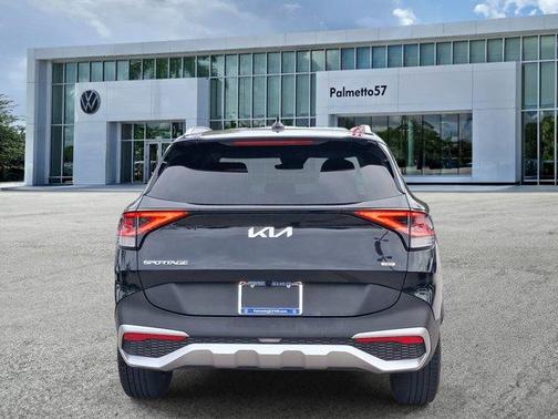 Fusion Orange 2023 Kia Sportage Hybrid EX