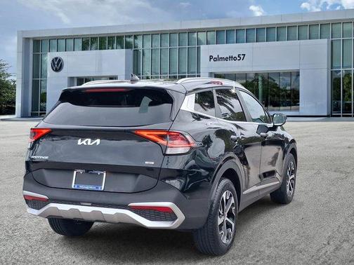 Fusion Orange 2023 Kia Sportage Hybrid EX