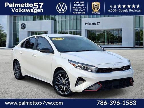 Snow White Pearl 2023 Kia Forte GT-Line