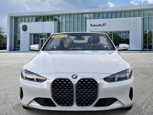 White 2025 BMW 430 i