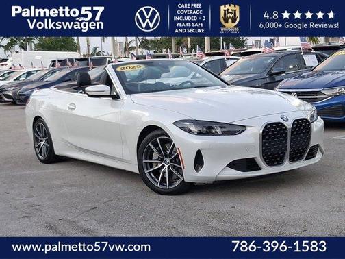 White 2025 BMW 430 i