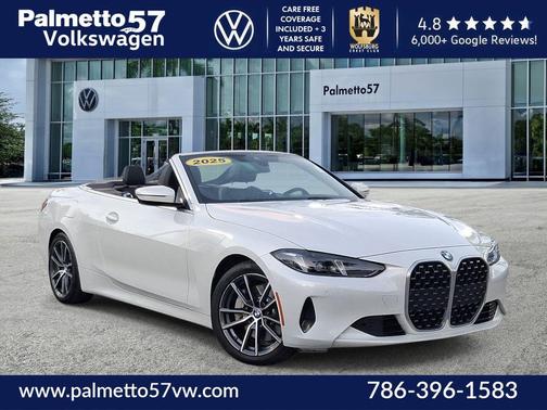 White 2025 BMW 430 i