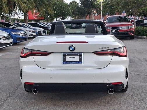 White 2025 BMW 430 i